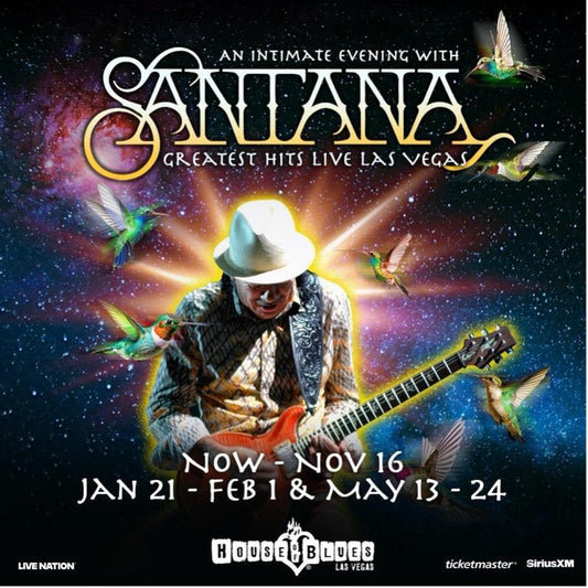 Santana announces 2026 Residency Dates at House of Blues Las Vegas at Mandalay Bay