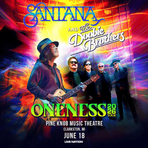 SANTANA & THE DOOBIE BROTHERS ANNOUNCE THE ONENESS TOUR 2026