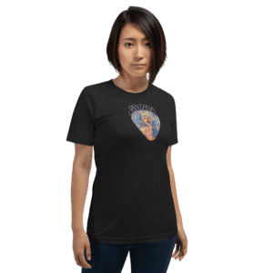 Unisex Staple T Shirt Black Heather Front 67f4392758319.png